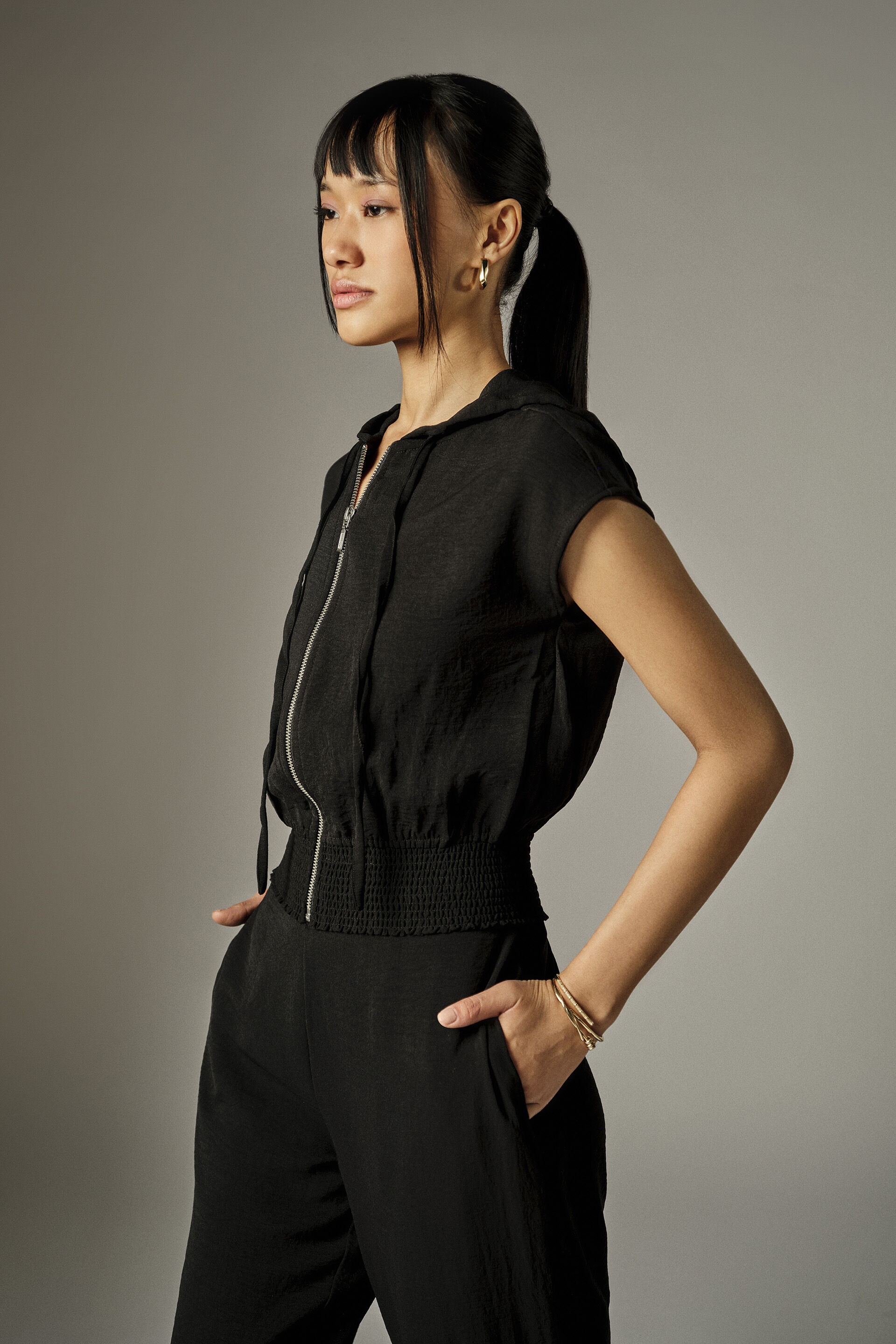 Raven Black Jacket, Black, image 3